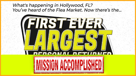 First Ever Largest Personal Returned Items Distribution